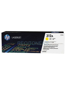 Toner CF382A HP - HP TONER AMARILLO CF382A Nº312A Color LaserJet Pro MFP M476DN, MFP M476DW, MFP M476NW 2.700PG.