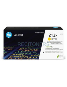 Toner W2132X HP - HP Toner laserJet 213X Amarillo Alta
