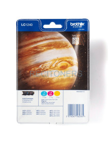 Cartucho de tinta BROTH-5014047562365 BROTHER - Brother LC-1240RBWBP cartucho de tinta Original Rendimiento estándar Cian, Magen