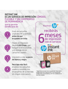 HP DeskJet Impresora multifuncion HP 2720e, Color, Impresora para Hogar, Impresion, copia, escaner,