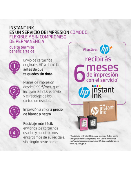 HP DeskJet Impresora multifuncion HP 4120e, Color, Impresora para Hogar, Impresion, copia, escaneado