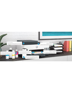 HP Smart Tank Impresora multifuncion 7305, Impresion, escaneado, copia, AAD y Wi-Fi, AAD de 35 hojas