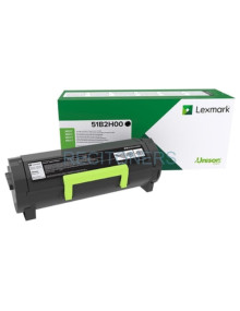 Toner 51B2H00 LEXMARK - LEXMARK TONER NEGRO 8.500 PAG. ALTO RENDIMIENTO RETURN MS417 MS517 MS617 MX417 MX517 MX617