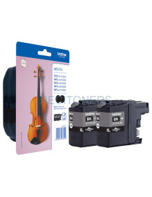 Cartucho de tinta BROTH-5014047563409 BROTHER - Brother LC127XLBKBP2 cartucho de tinta 2 pieza(s) Original Negro