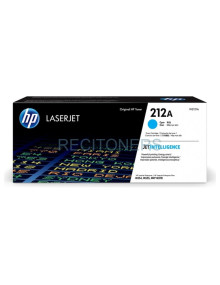 Toner W2121A HP - HP TONER CIAN LASERJET ENTERPRISE M554, M555, M578 -212A