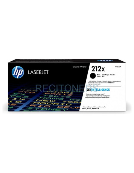 Toner W2120X HP - HP Cartucho de tóner Original LaserJet 212X negro de alta capacidad