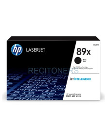 Cartucho de tinta CF289X HP - HP Cartucho de tóner Original LaserJet 89X negro de alta capacidad