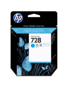 Consumible Gran Formato F9J63A HP - HEWLETT PACKARD DESIGNJET T730/T830 HP 728 CIAN 40 ML