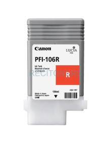 Cartucho de tinta 6627B001 CANON - CANON CARTUCHO ROJO PFI106R IPF6300/6350/6400/6450 130ml