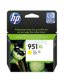 Cartucho de tinta CN048AEBGY HP - HP 951XL CARTUCHO DE TINTA HP951XL AMARILLO (CN048AE)