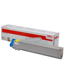 Toner 43837129 OKI - TÓNER AMARILLO OKI C9655DN/HDN/HDTN/N (22000 PAG)