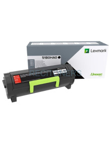 Toner 51B0HA0 LEXMARK - Lexmark MS/MX 417 Cartucho de toner Lexmark Alto Rendimiento