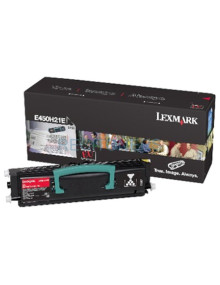 Toner E450H21E LEXMARK - Lexmark E450 Cartucho de toner Alto Rendimiento (11K)