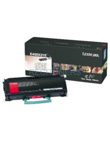 Toner E460X21E LEXMARK - Lexmark E460 Cartucho de toner Extra Alto Rendimiento (15K)
