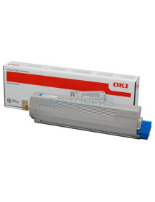 Toner 44844507 OKI - TÓNER CIAN OKI C831CDTN/DN/N/840SERIES/841CDTN/DN/N(10000 PAG)