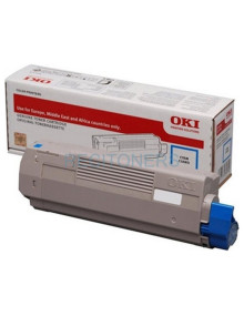 Cartucho de tinta 46471103 OKI - OKI 46471103 Toner 7000páginas Cian tóner y cartucho láser