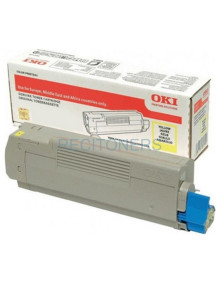 Cartucho de tinta 46471101 OKI - OKI 46471101 Toner 7000páginas Amarillo tóner y cartucho láser