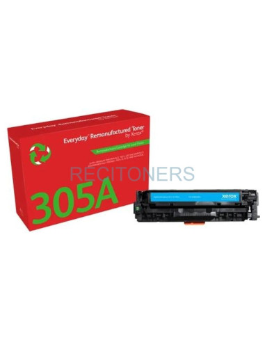 XEROX EVERYDAY TONER CYAN PARA HP LASERJET PRO 300/400 COLOR - M 351A - MFP M375 NW/M451DN/DW/NW - 305A - CE411A