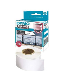 Papeleria 2112285 DYMO - DYMO ETIQUETAS DE ENVÍO DURABLE - BLANCO - 25X89MM - PAPEL - ROTULADORA LABELWRITER (ROLLO 350UD)