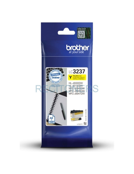 BROTHER Cartucho AMARILLO HLJ6000DW MFCJ5945DW MFCJ6945DW 3.000pag. LC3237Y