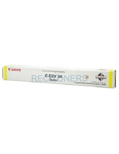 Canon IRC2020/2030/2020I Toner Amarillo CEXV34