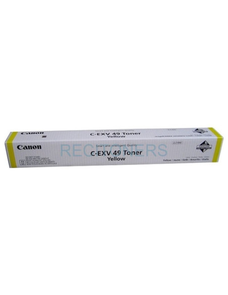 Canon cartucho de toner amarillo 8527B002 C-EXV 49 para Imagerunner Advance C 3300 Series/IR-C 3320