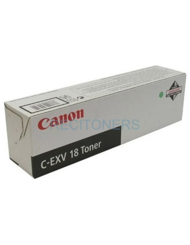 CANON TONER NEGRO CEXV18 8,4 PAG. SERIE/IR1018/IR1022/IR1024/CEXV18/IR1020