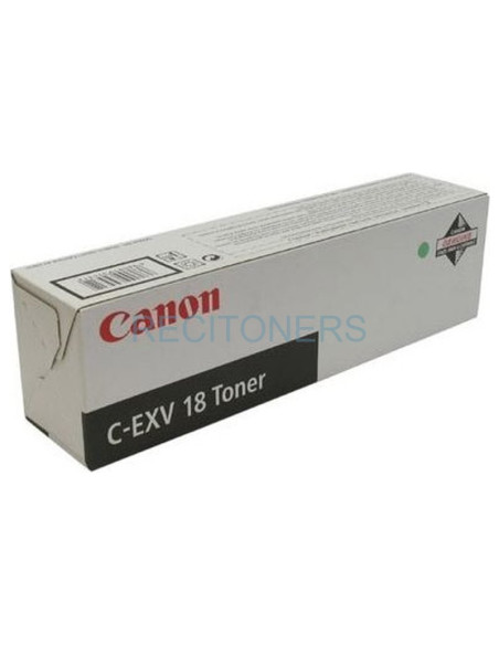 CANON TONER NEGRO CEXV18 8,4 PAG. SERIE/IR1018/IR1022/IR1024/CEXV18/IR1020