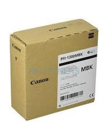 CANON TINTA NEGRO MATE IPF PRO 2000/4000/4000S/6000S - PFI 1300MBK