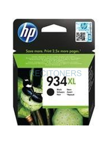 Cartucho de tinta HP-888182031681 HP - HP TINTA NEGRO OFFICEJET PRO 6230 / 6830 - Nº 934 XL