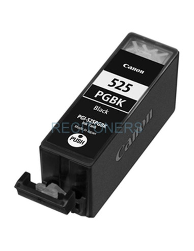 CANON TINTA NEGRO PIXMA IP 4850/4950 - IX 6550 - MG 5150/5250/5350/6150/6250/8150/8250 - MX 885 - PGI 525PGBK