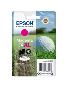 EPSON CARTUCHOS DE TINTA MAGENTA DURABRITE ULTRA INK, 34XL, EMBALAJE INDIVIDUAL, 1 X 10,8 ML