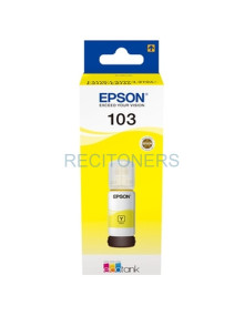 EPSON ECOTANK TINTA AMARILLO L1100 SERIES, L3110 SERIES - Nº 103