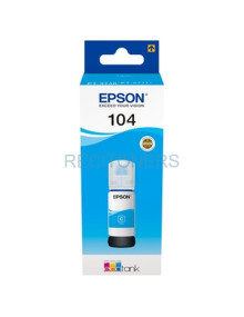 EPSON TINTA BOTE CIAN ECOTANK ET-2710, 2711, 2726, 2815 - Nº 104