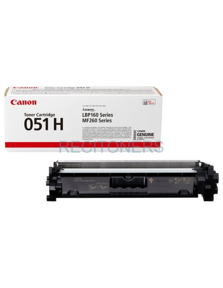 CANON TONER NEGRO I-SENSYS MF 260/264/267/269 - LBP 160/162 - 051H