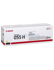 CANON TONER 055H Y amarillo LBP663 LBP664 MF742 MF744 MF745 MF746 alta capacidad 5.900pag.