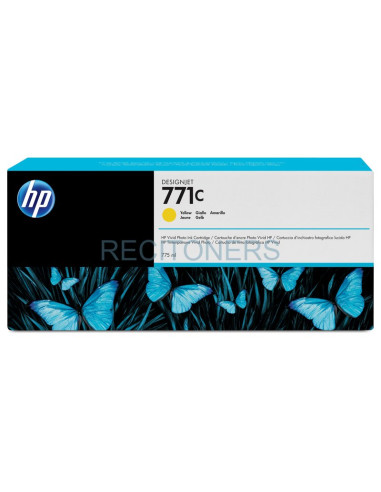 Cartucho de tinta B6Y10A HP - HP Cartucho GF para Z6200 YL 771C 775ml Amarillo