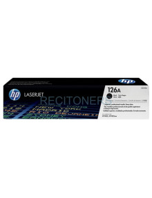 HP TONER NEGRO 126A 1.200 PAG. LASERJET PRO/100 CP/1025NW/1025/1020 2