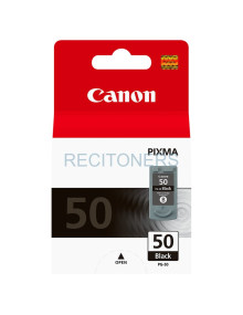 CANON CARTUCHO NEGRO PG50 MX/300 IP/1200/1300/1600/2200 MP/150/160/170/450/460 JX/200/500