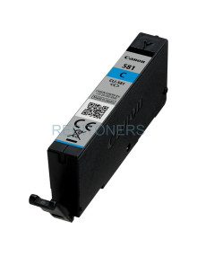 Canon Cartucho cyan CLI581 Pixma TS615x/TS815x/TS915x/TR755x/TR855x