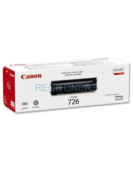 CANON TONER LASER NEGRO CRG726 2.100 PAGINAS LBP/6200