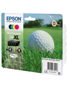 EPSON MULTIPACK 4-COLOURS 34XL DURABRITE ULTRA INK (1 X 10,8 ML AMARILLO, 1 X 16,3 ML NEGRO, 1 X 10,8 ML CIAN, 1 X 10,8 ML MAGEN