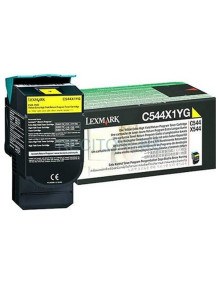 LEXMARK C544/X544 Toner Amarillo Extra Alto Rendimiento Retornable