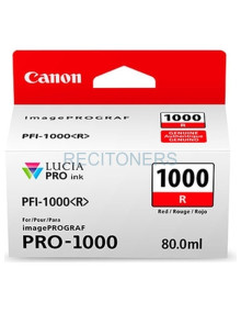 CANON TINTA ROJO IMAGEPROGRAF PRO 1000 - PFI 1000R