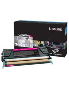 Toner C746A3MG LEXMARK - LEXMARK TONER LASER MAGENTA 7.000 PAGINAS CORPORATIVO C/746DN/746DTN/746N/748DE/748DTE/748E