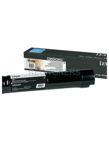 Toner C950X2KG LEXMARK - TÓNER NEGRO EXTRA ALTO RENDIMIENTO LEXMARK C950X2KG(32000 PAG)