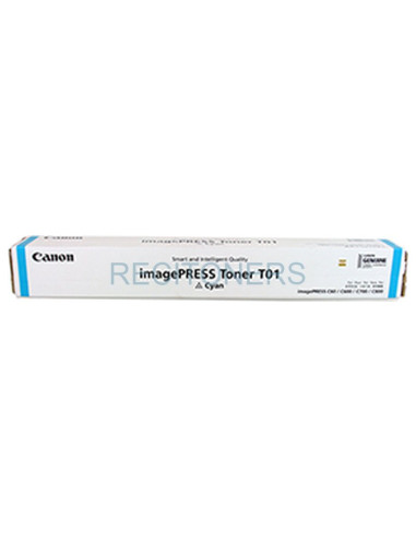 Canon Toner cian imagePRESS C600, 650, 700, 750, 800, 850, T01