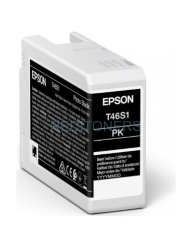 EPSON Singlepack Photo Black T46S1 UltraChrome Pro 10 ink 25ml SC-P700