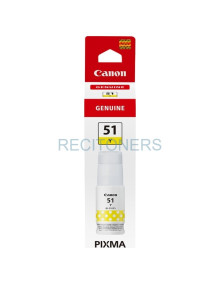 CANON Botella de tinta Amarillo GI-51Y para G1520 G2520 G3520 G3560