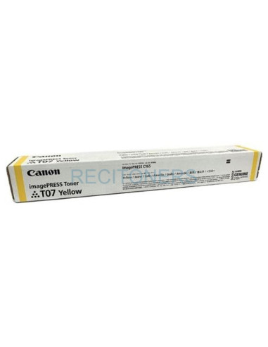 CANON TONER AMARILLO IMAGE PRESS C165/C170/C265/C270 - T07